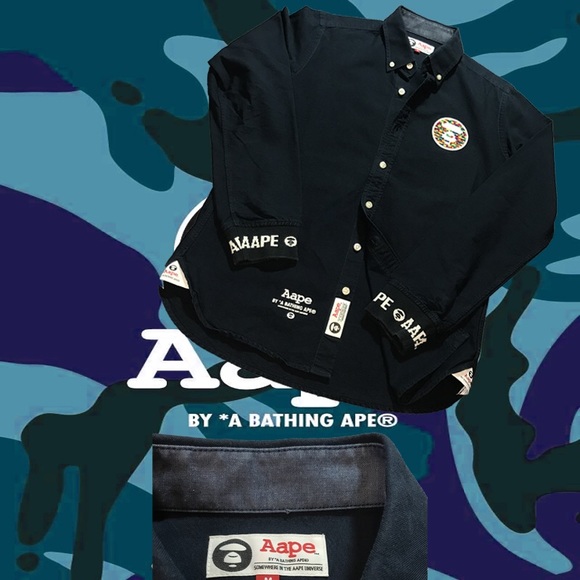 Aape button up size medium - Picture 1 of 15
